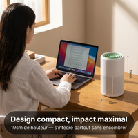 Purificateur d'Air Compact — Filtre HEPA | Air Sain à la Maison