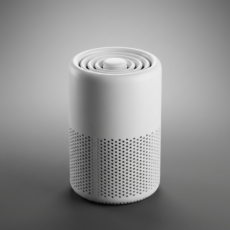 Purificateur d'Air Compact — Filtre HEPA | Air Sain à la Maison